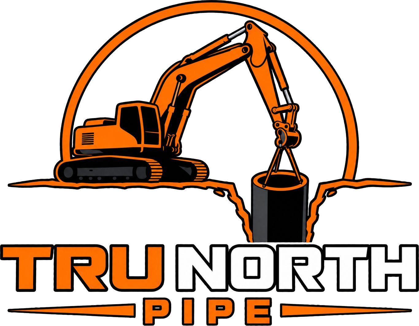 Tru North Pipe logo